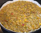 Foto del paso 4 de la receta: Tarta de cebollas, puerro y choclo