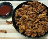 A picture of step 5 of Onion ke crispy pakode.