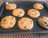 Une image de l'étape 12 de Cookies vegan à la pâte à tartiner.