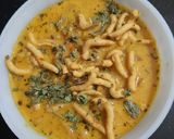 A picture of step 9 of Sev bhaji.