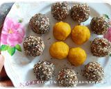 รูปขั้นตอนการทำที่ 4 ของ Pumpkin Ball #งบ60บาท