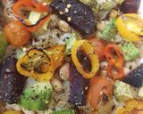 A picture of step 5 of My Mixed Bean and pepper Veggie Roast 😍.