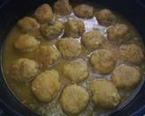 Foto del paso 3 de la receta: Albóndigas de cerdo caseras extra tiernas en amarillo