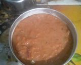 A picture of step 2 of Eggless pumpkin chocolate cake.