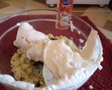 Reusing left over cake....Cake ice cream recipe step 3 photo