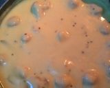 A picture of step 6 of Pakode wali kadi.