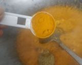 A picture of step 2 of Shahi paneer.