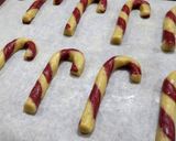 Foto del paso 9 de la receta: 🍬🎅🏻 Candy cane cookies 🍬 Galletitas de manteca navideñas bicolor 🎅🏻🍬