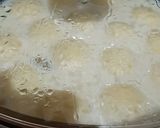 A picture of step 4 of Ras malai.