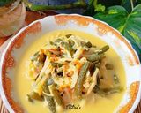 Foto langkah ke 4 dari resep Lodeh Rebung Kacang Panjang.