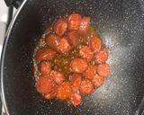 A picture of step 2 of Gachas Manchegas.