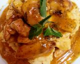 Foto del paso 7 de la receta: Volcán de Papita amarilla y salsa de Marucayá🇵🇪