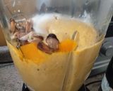 Foto del paso 5 de la receta: Crema de zapallo asado con choritos
