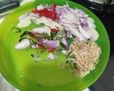 Foto langkah ke 1 dari resep Tumis Terong Tahu Pedas.