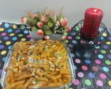 A picture of step 9 of Pink pasta.