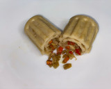 A picture of step 6 of Title:Chicken pancake wrap.