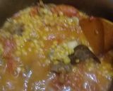 A picture of step 4 of Zafrani Daal Gosht.