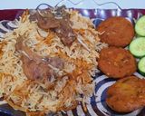 A picture of step 7 of Chops pulao.
