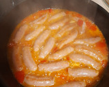 Foto del paso 5 de la receta: Salchichas con tomate y ajo