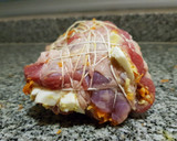 Foto del paso 6 de la receta: Matambre arrollado al horno con papas sabor khnor ajo y cebolla