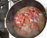 A picture of step 2 of Picadillo de Carne Molida.