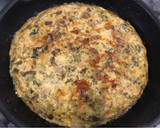 Foto del paso 3 de la receta: Tortilla de lechuga con berenjena asada a la andaluza
