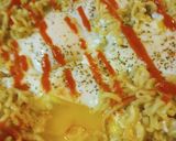 A picture of step 3 of Peppered Eggs in a Nest.