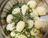 A picture of step 1 of Sabudana Vada (Party Time)🧡🧡.