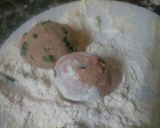A picture of step 4 of Scotch eggs #my mums recipe.