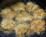 A picture of step 3 of Homestyle Mysore Bondas.