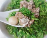 Hình bước làm 6 của món Canh HOA THIÊN LÝ nấu cua đồng