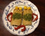 A picture of step 7 of California Farm Tamale Lunch for One.