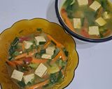 Pas rețetă Supă asiatică de tofu cu legume 7 fotografie