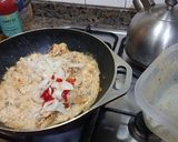 Foto del paso 4 de la receta: Pollo a la mostaza con verduras y salsa blanca