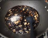 A picture of step 7 of Kuvuni rice payasam.