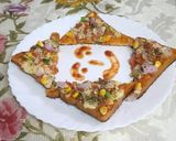 A picture of step 3 of Bread pizza.