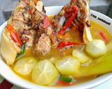 Foto langkah ke 15 dari resep Sup Kepala Ikan Patin.