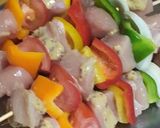Foto del paso 3 de la receta: Brochetas de pollo y verduras a la parrilla
