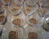 A picture of step 2 of Oreo Mousse Shots.