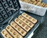 Foto langkah ke 9 dari resep Waffle stick rasa peanut butter.