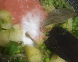 A picture of step 3 of Vegetable pulao.