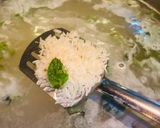A picture of step 2 of Qeeme ki biryani.