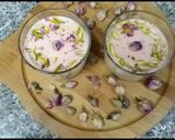 A picture of step 13 of Rose Mahalabia (Arabian dessert) Milk pudding.