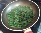 Foto del paso 3 de la receta Espinacas con gambitas
