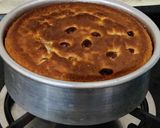 A picture of step 9 of Eggless Mawa wheat flour cake.