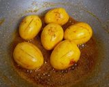 A picture of step 2 of Creamy Egg Curry.