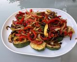 Une image de l'étape 13 de Courgettes rondes et poivron grillés aux épices italiennes (recette plancha).