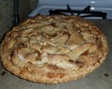 A picture of step 4 of Apple pie.