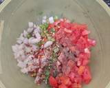 Masala Uttapams with Mint-Almond chutney recipe step 4 photo