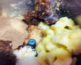 A picture of step 2 of Biscuit and banana cake.